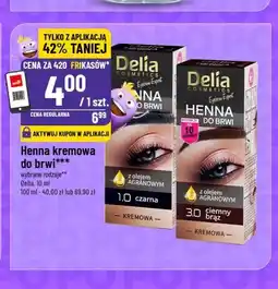 Polomarket Henna kremowa do brwi Delia oferta