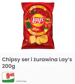 Dino Chipsy ser i żurawina Lay’s 200g oferta