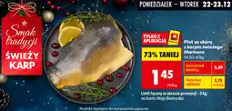 Biedronka Płat ze skórą z karpia świeżego Marinero oferta
