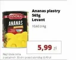 Torimpex Ananas plastry Levant oferta
