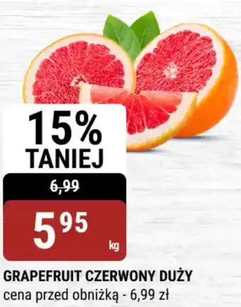 Grapefruit czerwony duży