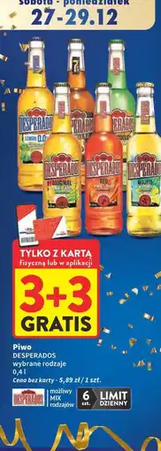 Intermarche Desperados Piwo (wybrane rodzaje) oferta