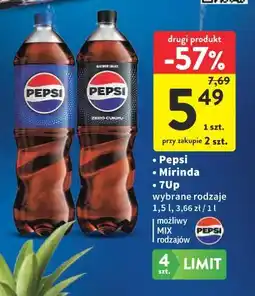 Intermarche Pepsi / Mirinda / 7Up 1,5 l oferta