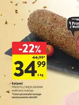 Intermarche Salami Prosto z Wędlinarni oferta