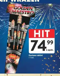 Intermarche Zestaw rakiet GOLDEN MAESTRO (7 szt.) oferta
