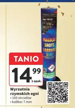 Intermarche Wyrzutnia rzymskich ogni MAGICAL SHOTS (100 strzałów, kaliber 7 mm) oferta