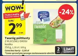 Intermarche Twaróg półtłusty Z MLECZNEJ DROGI oferta