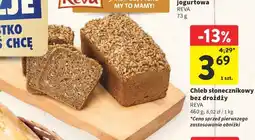 Intermarche Chleb słonecznikowy bez drożdży REVA 460 g oferta