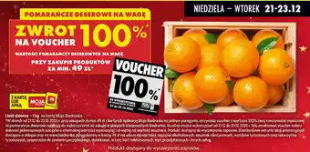 Pomarańcze deserowe na wagę