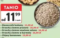 Intermarche Słonecznik, orzechy i suszone banany (różne rodzaje) oferta