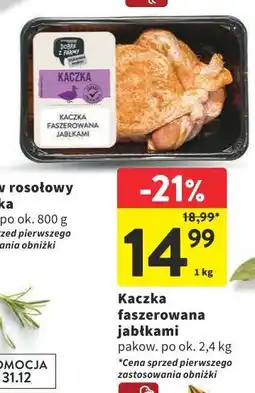 Intermarche Kaczka faszerowana jabłkami oferta