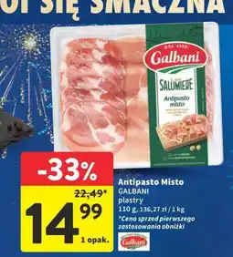 Intermarche Antipasto Misto GALBANI plastry oferta
