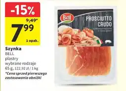 Intermarche Szynka BELL plastry oferta