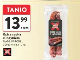 Intermarche Extra sucha z indykiem Madej Wróbel 300g oferta