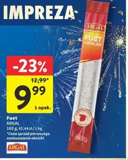 Intermarche Fuet ARgal 160g oferta