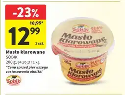 Intermarche Masło klarowane Sobik 200g oferta