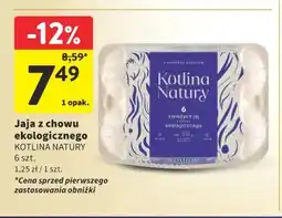 Intermarche Jaja z chowu ekologicznego Kotlina Natury 6 szt oferta
