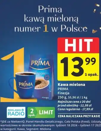 Kawa mielona Prima Finezja