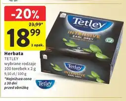 Intermarche Herbata Tetley Earl Grey oferta