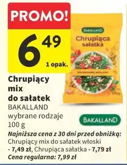 Intermarche Chrupiący mix do sałatek Bakalland oferta