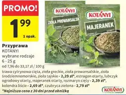 Intermarche Przyprawa KOTANYI oferta