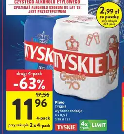 Intermarche Piwo TYSKIE oferta