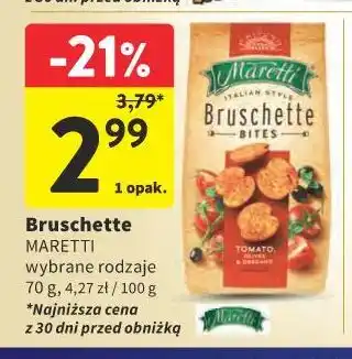 Intermarche Bruschette MARETTI oferta