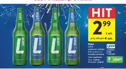 Intermarche Piwo LECH (wybrane rodzaje) oferta