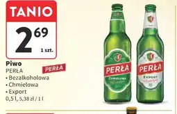 Intermarche Piwo PERŁA Chmielowa/Export/Bezalkoholowa oferta