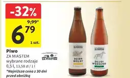 Intermarche Piwo ZA MIASTEM (wybrane rodzaje) oferta