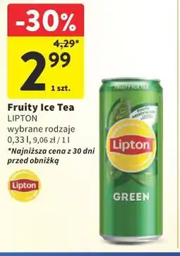 Intermarche Lipton Fruity Ice Tea (Green) oferta