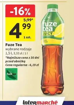 Intermarche Fuze Tea Juicy oferta
