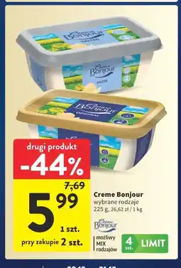 Intermarche Creme Bonjour oferta