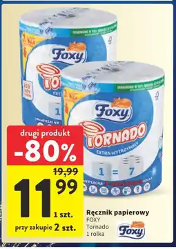 Intermarche Foxy Tornado Ręcznik papierowy oferta