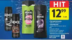 Intermarche AXE Żel pod prysznic / Dezodorant spray oferta