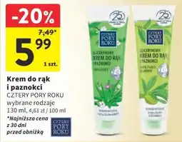 Intermarche Cztery Pory Roku Krem do rąk i paznokci oferta
