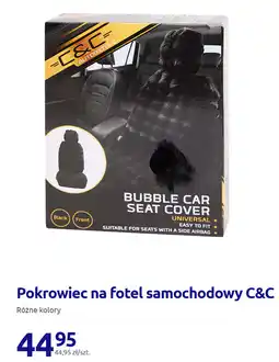 Action Pokrowiec na fotel samochodowy C&C oferta