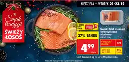 Biedronka Świeży filet z łososia atlantyckiego Marinero oferta