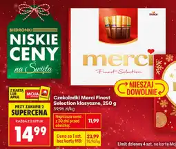 Biedronka Czekoladki Merci Finest Selection klasyczne oferta