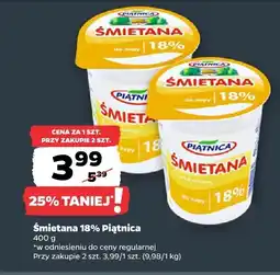 Netto Śmietana 18% oferta