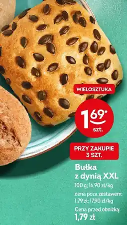 Żabka Bułka z dynią XXL oferta