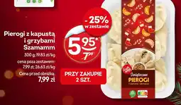 Żabka Pierogi z kapustą i grzybami Szamamm oferta