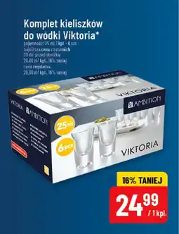 Polomarket Komplet kieliszków do wódki Viktoria oferta