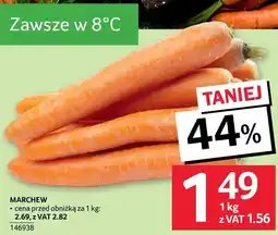 Selgros Marchew cena przed obniżką za 1 kg: 2.69, z VAT 2.82 oferta