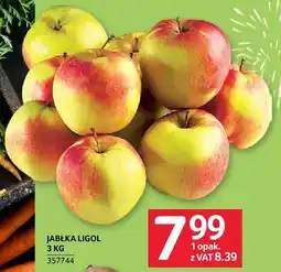 Selgros Jabłka Ligol 3 kg oferta