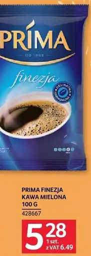 Selgros Kawa mielona PRIMA FINEZJA KAWA MIELONA 100 G oferta