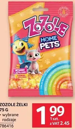Selgros Żelki ZOZOLE ŻELKI 75 G oferta