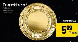 Polomarket Talerzyki złote Party Deco oferta