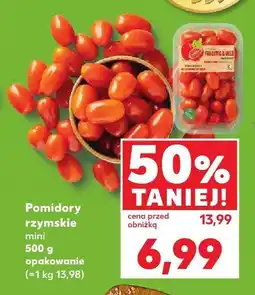 Kaufland Pomidory rzymskie mini oferta