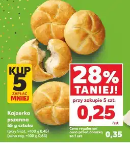 Kaufland Kajzerka pszenna oferta